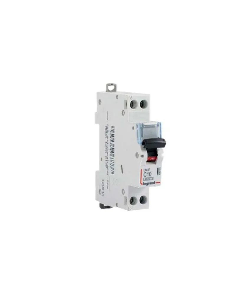 LEGRAND DNX3 Disjoncteur 10A Ph+N courbe C 4.5kA 230V - 406773