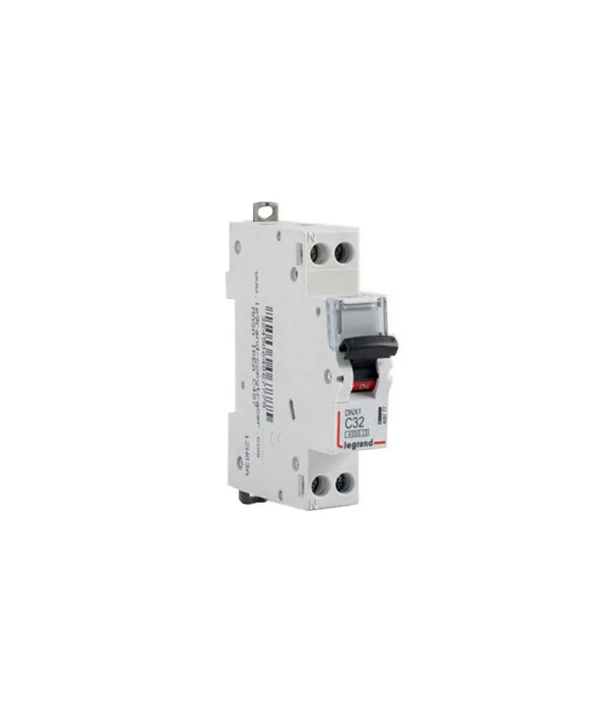 LEGRAND DNX3 Disjoncteur 32A Ph+N courbe C 4.5kA 230V - 406777