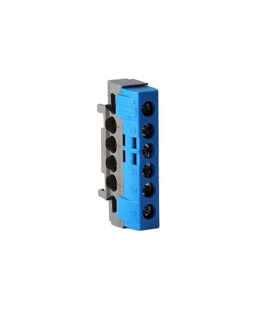 LEGRAND Drivia Bornier Neutre, bornier de raccordement bleu 62mm - 004815