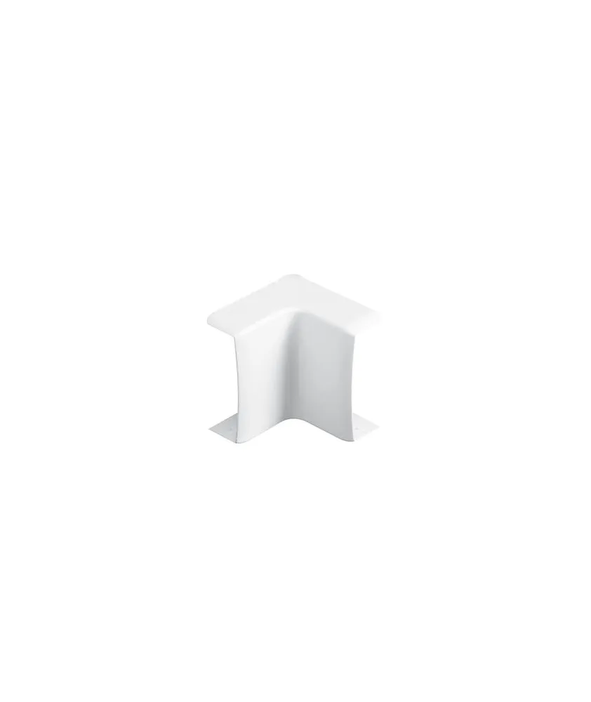 Angle intérieur Variasouple +ou-7° pour moulure Keva 32mmx12mm -PVC Blanc Artic