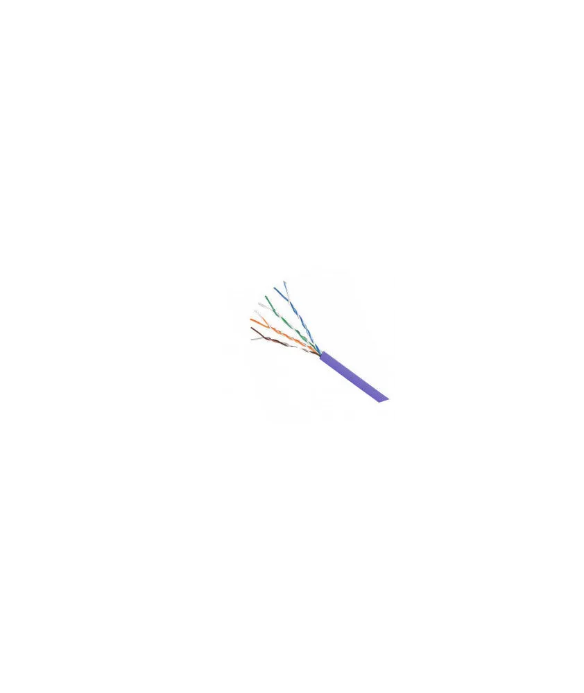 Câble RJ45 violet CAT6A F/UTP 4 pairs LSOH  500MHZ - Touret 500m