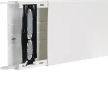 Goulotte de distribution cloisonnable lifea LFF 60x190mm PVC Blanc