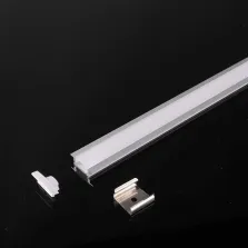 Profilé Aluminium Encastrable pour ruban 12V ou 24V 2m